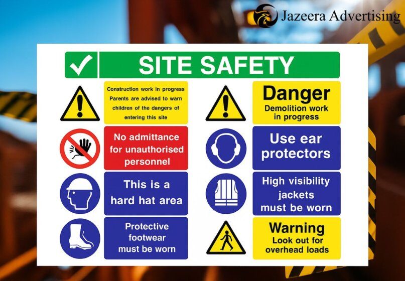 safety signages