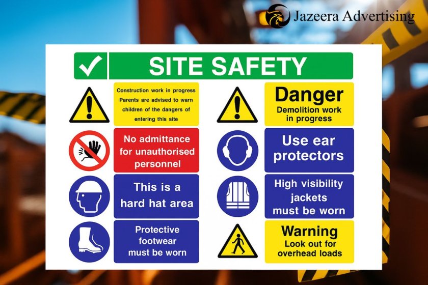 safety signages