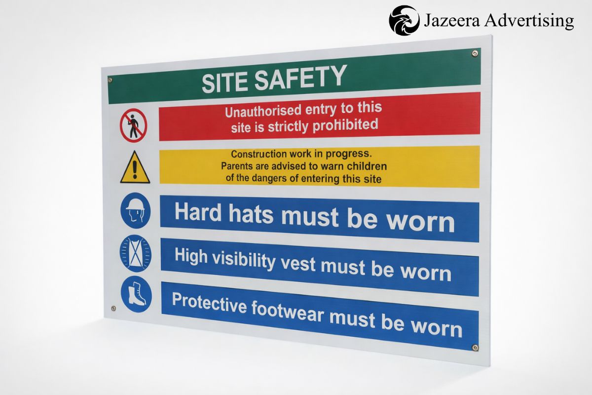 Construction Site Safety Boards