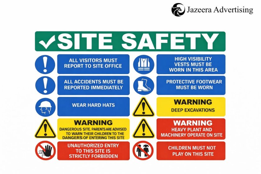 Top Construction Safety Signage Mistakes