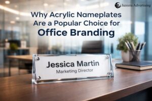 Why Acrylic Nameplates Are a Popular Choice for Office Branding