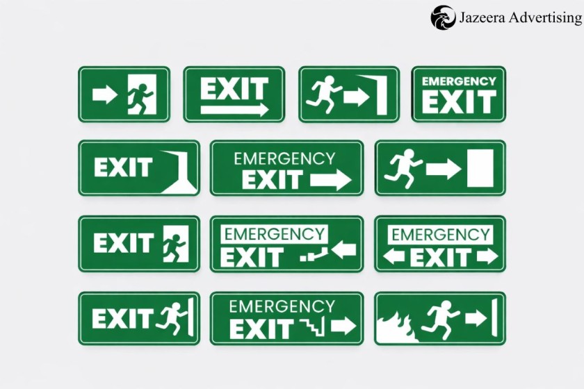 Common Emergency Exit Sign Errors Businesses Should Avoid