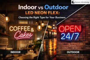 Indoor vs Outdoor LED Neon Flex