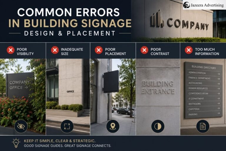 Design Errors In Construction Top Building Signage Design Mistakes to Avoid in 2026