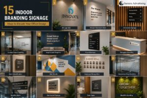 15 Indoor Branding Signage Ideas to Elevate Your Office Design