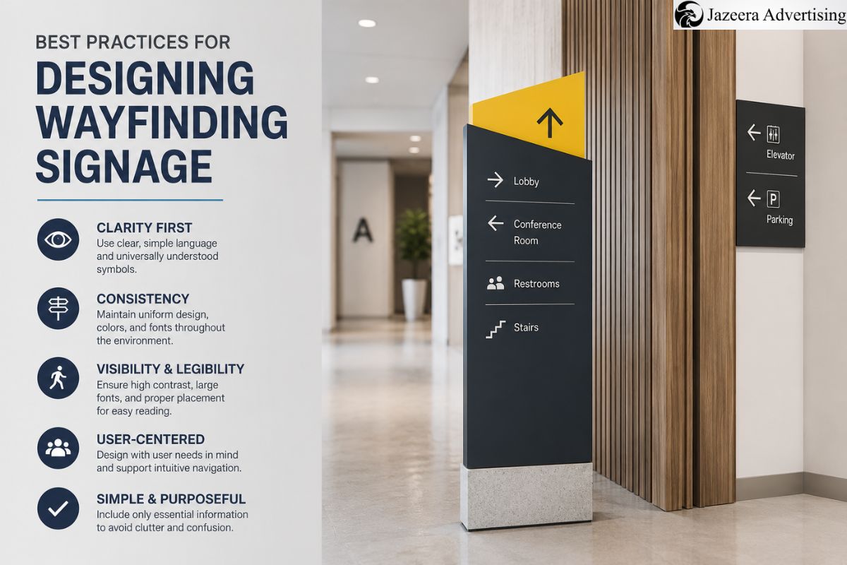 Best Practices for Designing Wayfinding Signage
