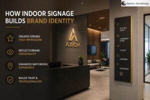How Indoor Signage Builds Brand Identity