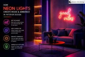 How Neon Lights Create Mood & Ambience in Interior Design
