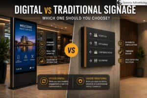 Digital vs Traditional Signage: Which One Should You Choose?