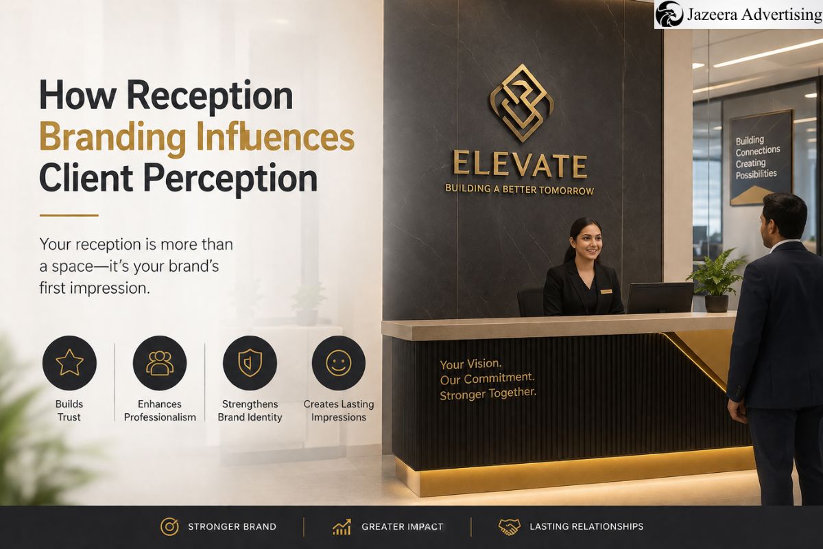 How Reception Branding Influences Client Perception