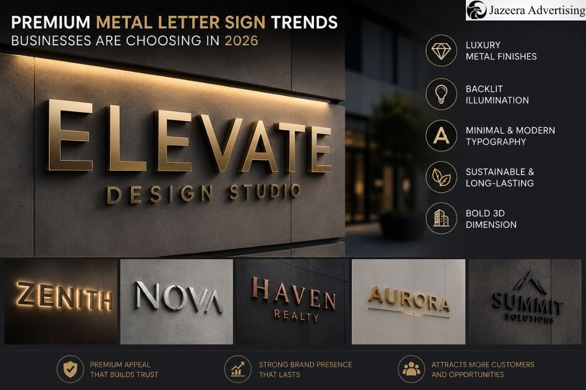 Premium Metal Letter Sign Trends Businesses Are Choosing in 2026