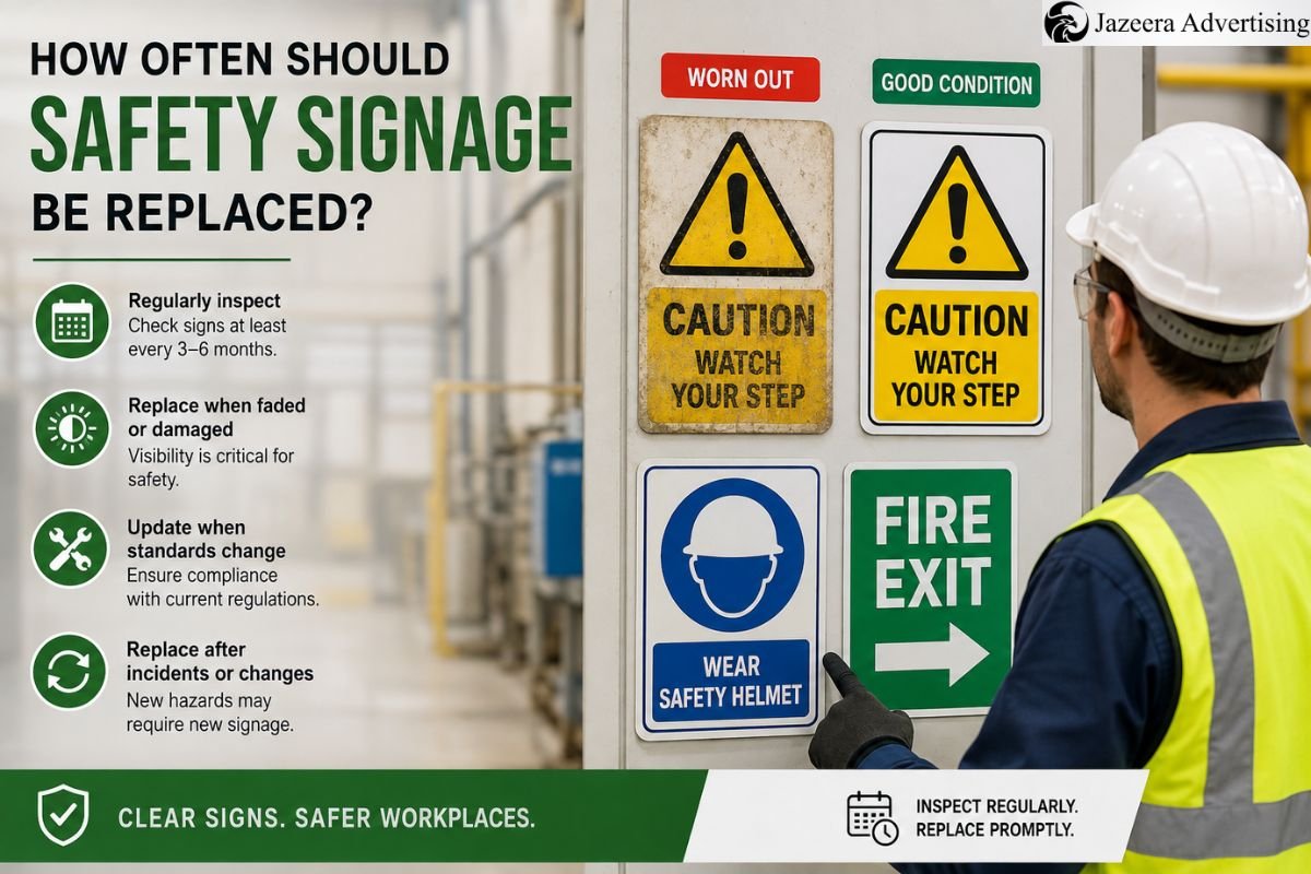 How Often Should Safety Signage Be Replaced