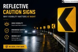 Reflective Caution Signs