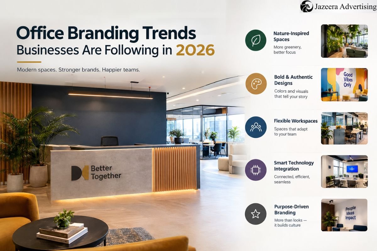 Office Branding Trends Businesses Are Following in 2026