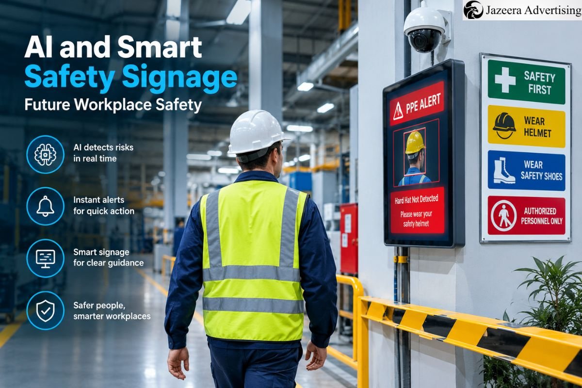 AI and Smart Safety Signage Future Workplace Safety