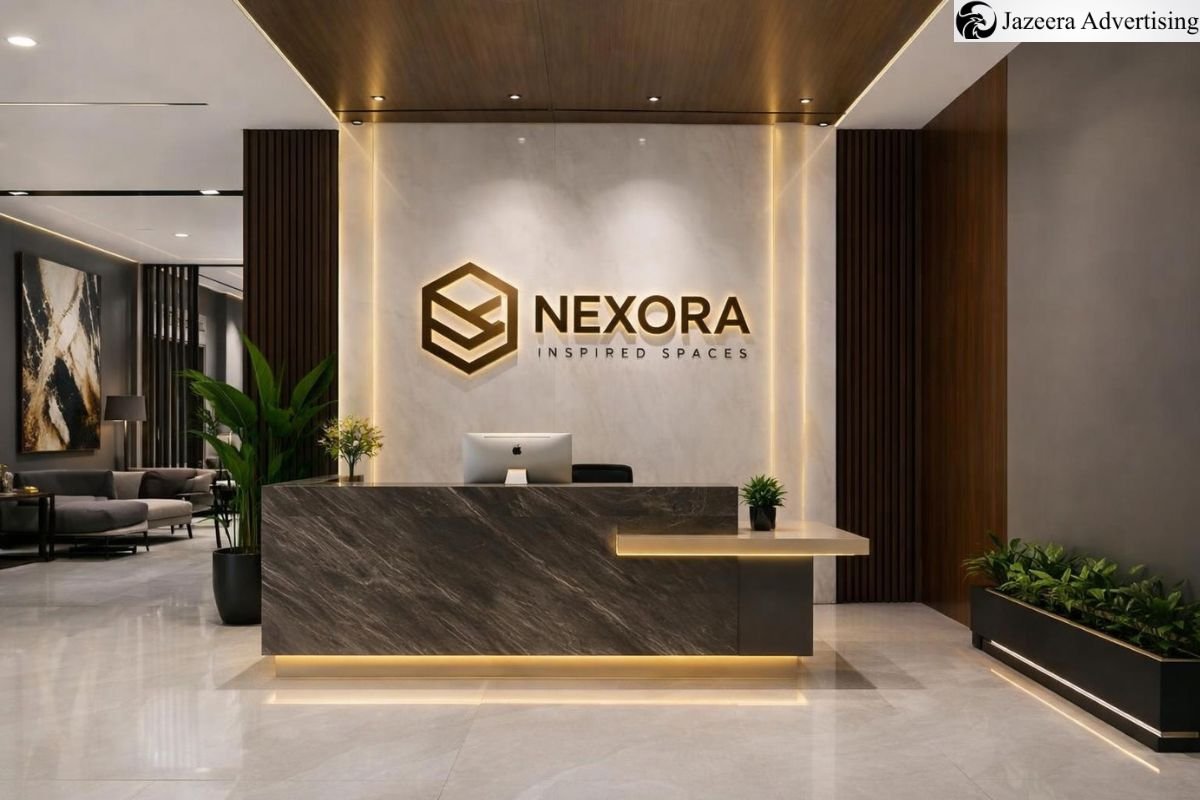 Indoor Branding Board Ideas for Reception and Lobby Areas